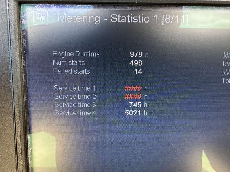 Used Kohler 750REZK Natural Gas Generator, 979 Hrs, EPA Certified 