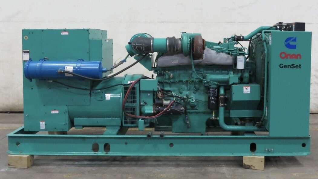 Used Cummins DFCE NTA855-G5 Diesel Generator, 1021 Hrs                            