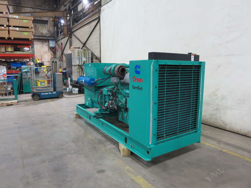 Used Cummins DFCE NTA855-G5 Diesel Generator, 1021 Hrs                            