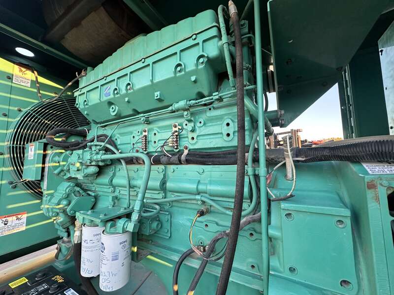 Used Cummins DFCB Diesel Generator, TBD Hrs 
