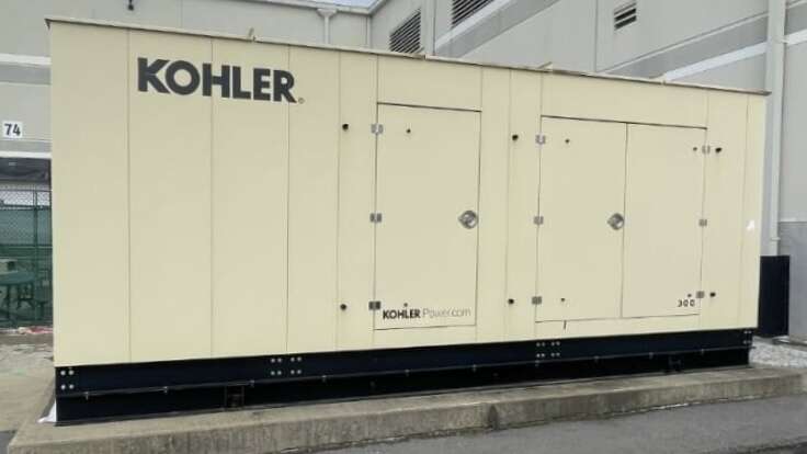 Used Kohler 300REZXB Natural Gas Generator, TBD Hrs, EPA Certified 