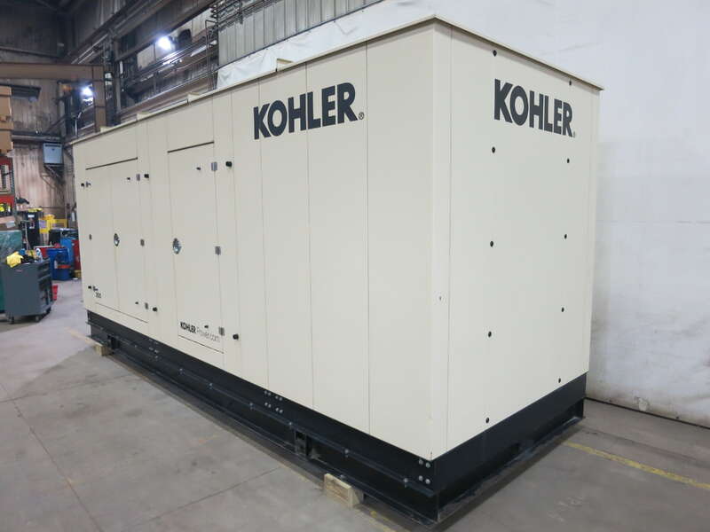Used Kohler 300REZXB Natural Gas Generator, 546 Hrs, EPA Certified 