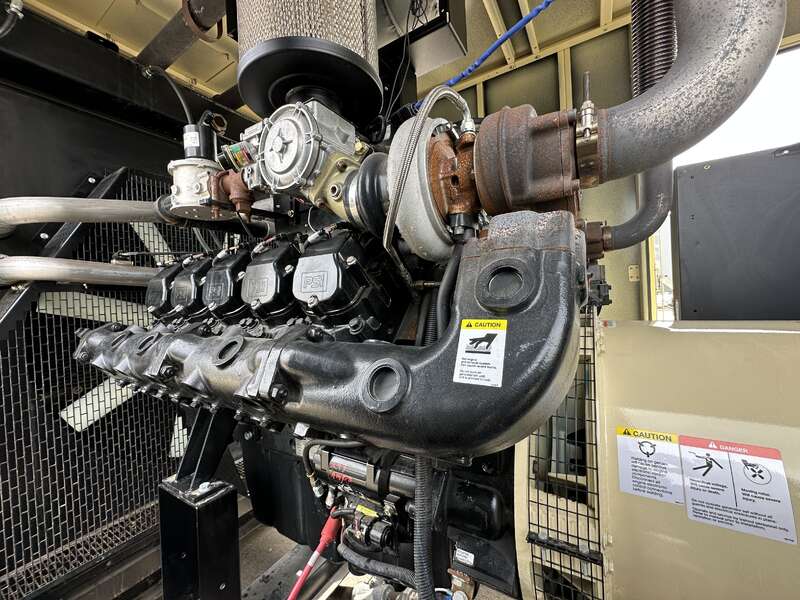 Used Kohler 300REZXB Natural Gas Generator, 546 Hrs, EPA Certified 