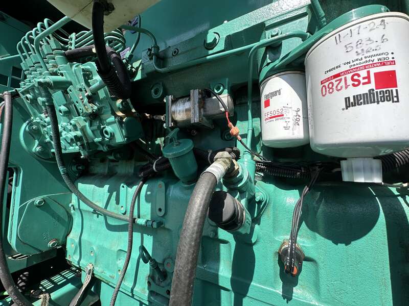 Used Cummins DGFB 6CTA8.3-G2 Diesel Generator, 588 Hrs 