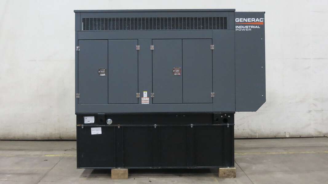 Used Generac SD080 Diesel Generator, 4 Hrs, EPA Tier 3 