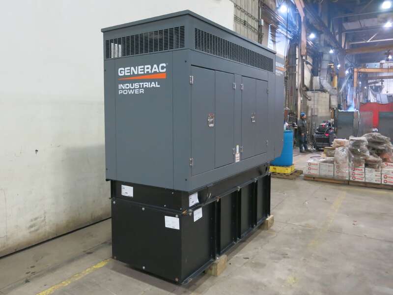Used Generac SD080 Diesel Generator, 4 Hrs, EPA Tier 3 