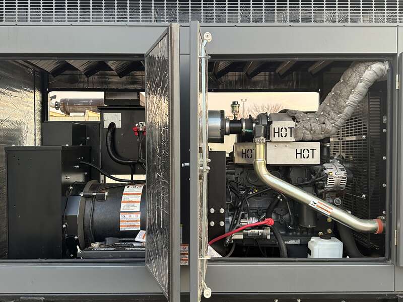 Used Generac SD080 Diesel Generator, 4 Hrs, EPA Tier 3 