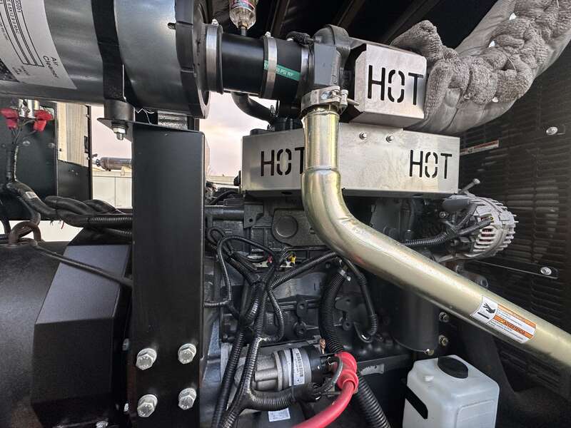 Used Generac SD080 Diesel Generator, 4 Hrs, EPA Tier 3 