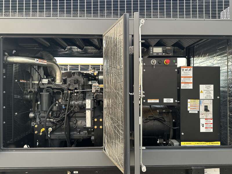 Used Generac SD080 Diesel Generator, 4 Hrs, EPA Tier 3 