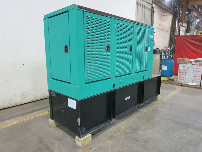 Used Cummins DGDA Diesel Generator, 728 Hrs 