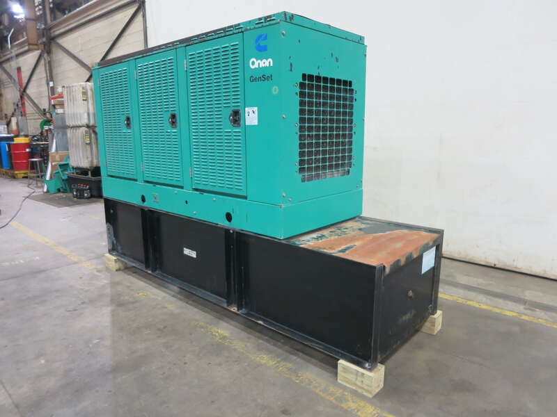 Used Cummins DGDA Diesel Generator, 728 Hrs 