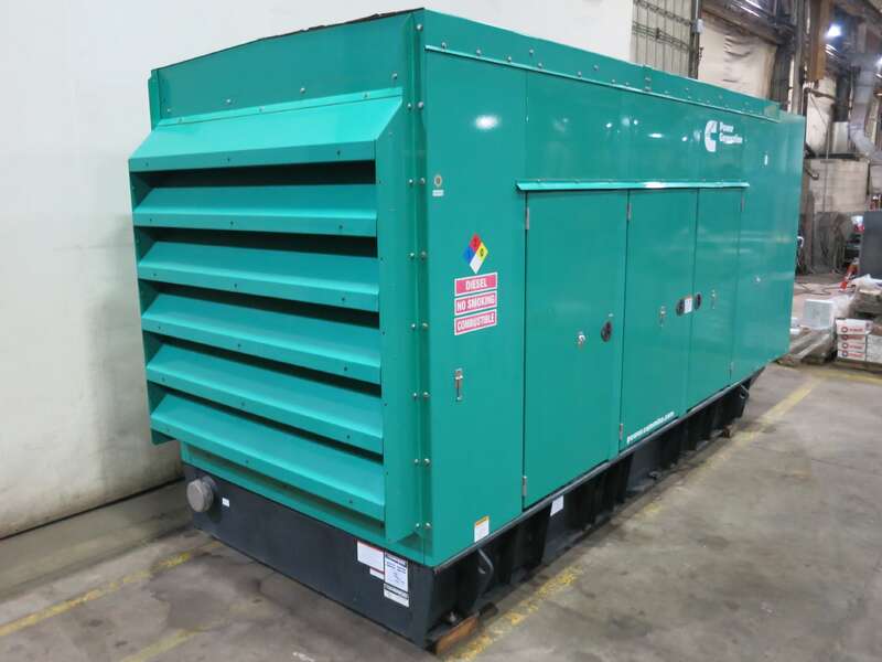 Used Cummins DQDAB QSL9-G3 NR3 Diesel Generator, 256 Hrs, EPA Tier 3 