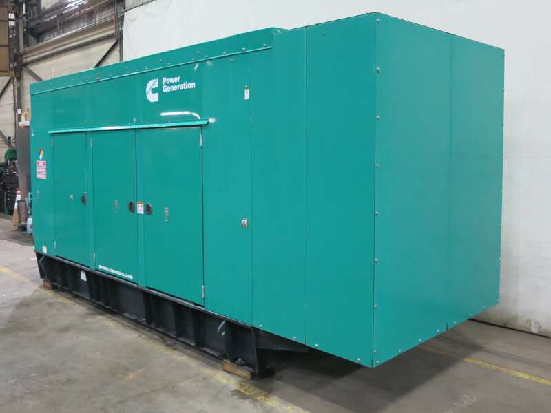 Used Cummins DQDAB QSL9-G3 NR3 Diesel Generator, 256 Hrs, EPA Tier 3 