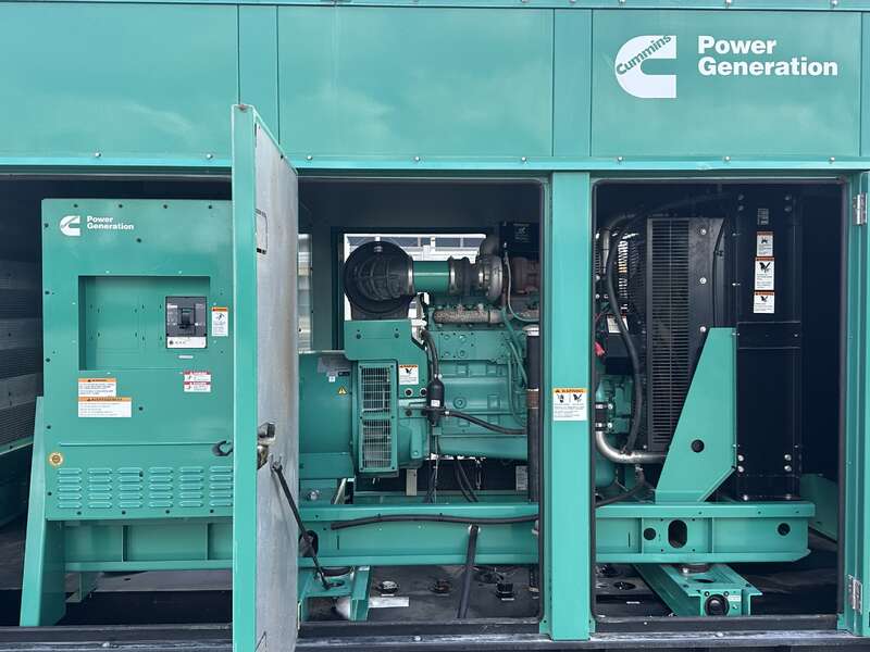 Used Cummins DQDAB QSL9-G3 NR3 Diesel Generator, 256 Hrs, EPA Tier 3 
