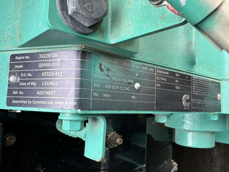 New Cummins DQKAN Diesel Generator, EPA Tier 2 w/Warranty                            