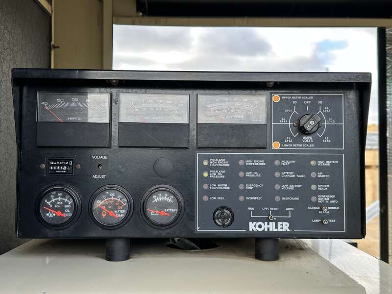 Used Kohler 50REOZJB Diesel Generator, 432 Hrs, 1 or 3 Phase                            