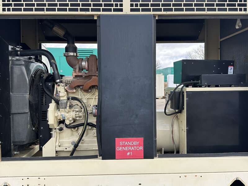 Used Kohler 50REOZJB Diesel Generator, 447 Hrs, 1 or 3 Phase 