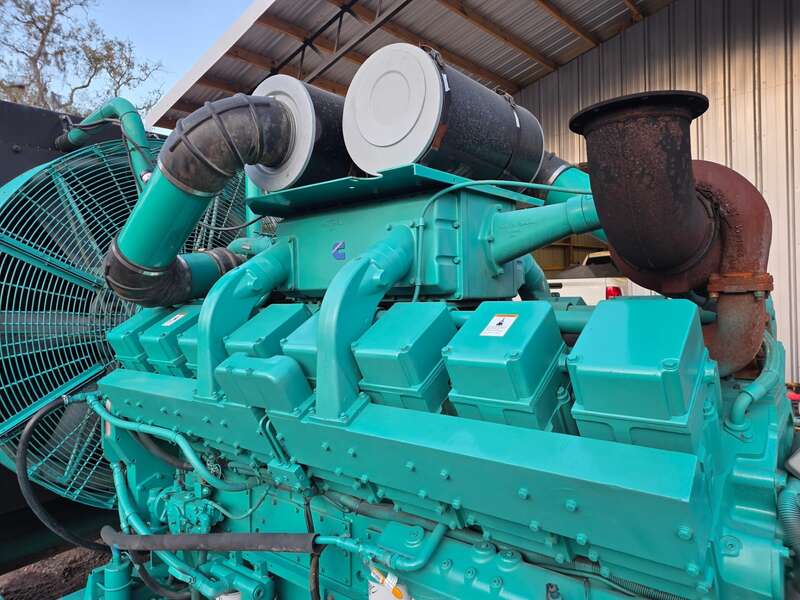 Used Cummins DFLB KTA50-G2 Diesel Generator, 2269 Hrs 