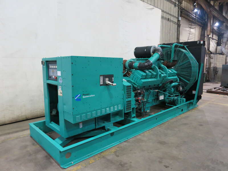 Used Cummins DFLB KTA50-G2 Diesel Generator, 2269 Hrs                            