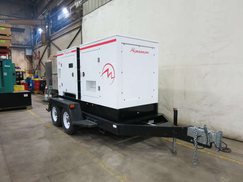 Magnum MMG180 Rental Grade Diesel Generator, 109 Hrs, EPA Tier 2                            