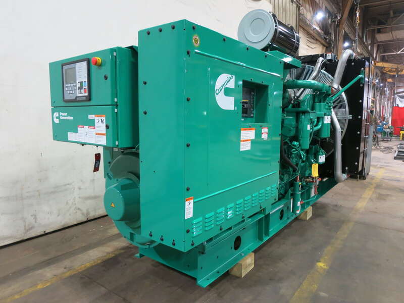 New Cummins DQFAD QST30-G5 NR2 Diesel Generator, EPA Tier 2 