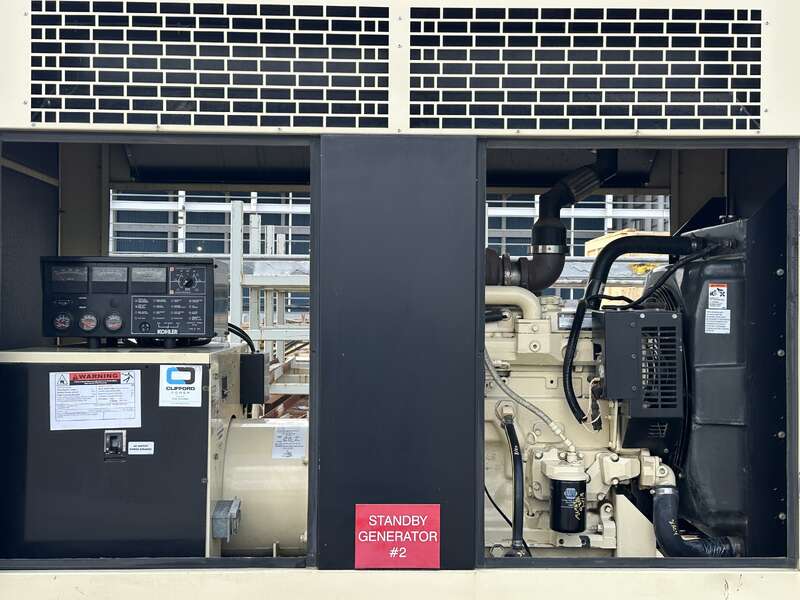 Used Kohler 50REOZJB Diesel Generator, 874 Hrs, 1 or 3 Phase 