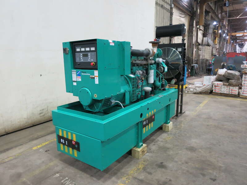 Used Cummins DGFA Diesel Generator, 13786 Hrs 