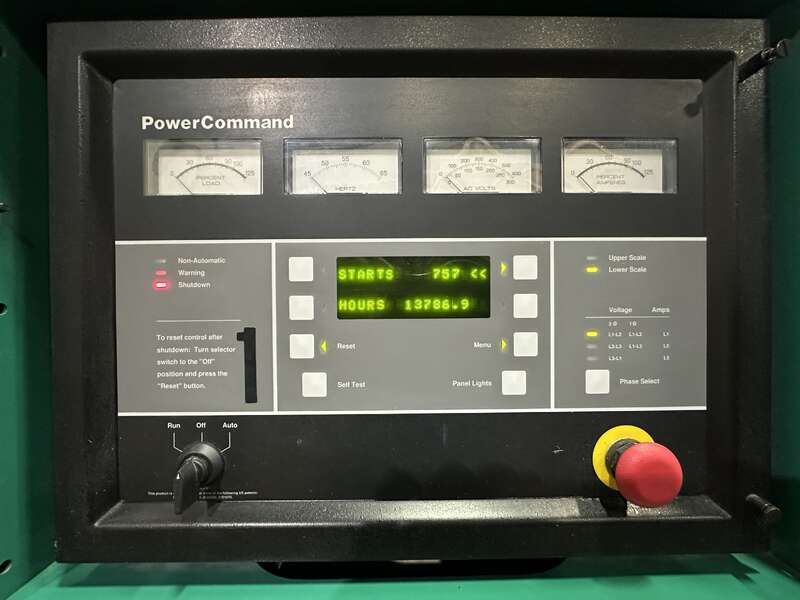 Used Cummins DGFA Diesel Generator, 13786 Hrs 