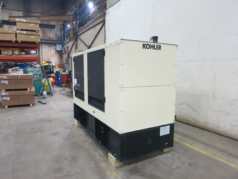 Used Kohler 80REOZJE Diesel Generator, 312 Hrs, EPA Tier 3, Single Phase 