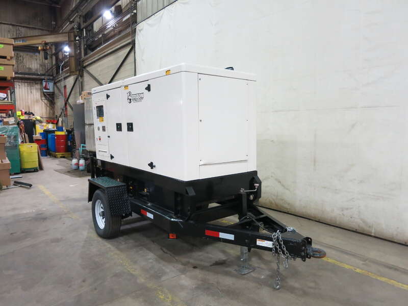 Used Triton / Perkins 55 kW Diesel Generator 42 Hrs, EPA Tier 3 