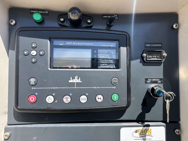 Used Triton / Perkins 55 kW Diesel Generator 42 Hrs, EPA Tier 3 