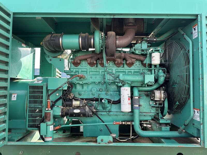 Used Cummins DFCE NTA855-G5 Diesel Generator, 508 Hrs                            