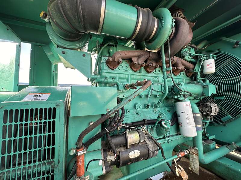 Used Cummins DFCE NTA855-G5 Diesel Generator, 508 Hrs                            