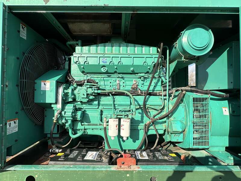 Used Cummins DFCE NTA855-G5 Diesel Generator, 508 Hrs                            