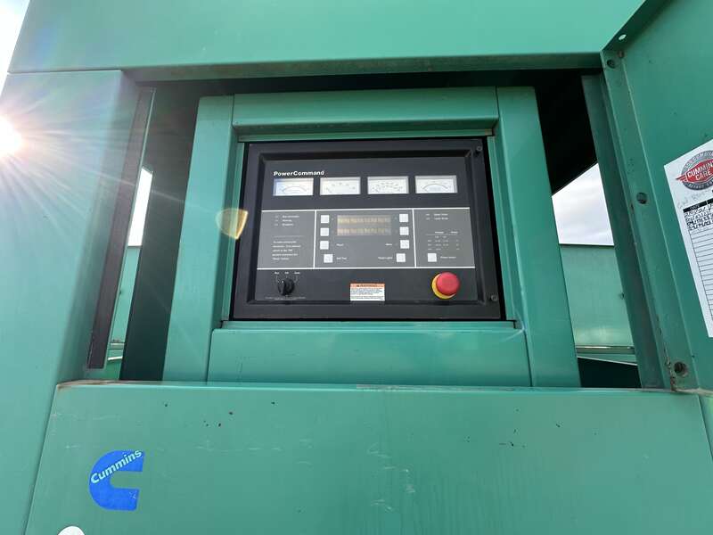 Used Cummins DFCE NTA855-G5 Diesel Generator, 508 Hrs                            