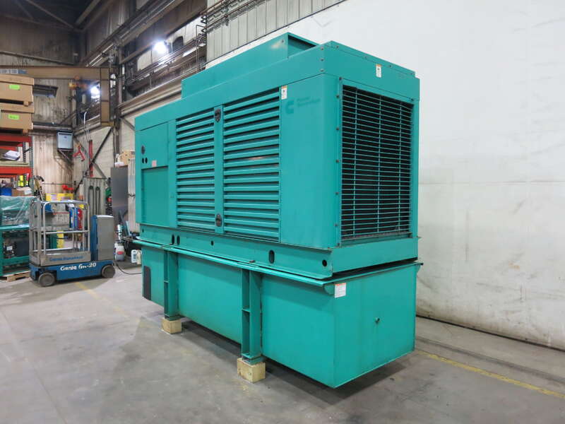 Used Cummins DFCE NTA855-G5 Diesel Generator, 508 Hrs                            