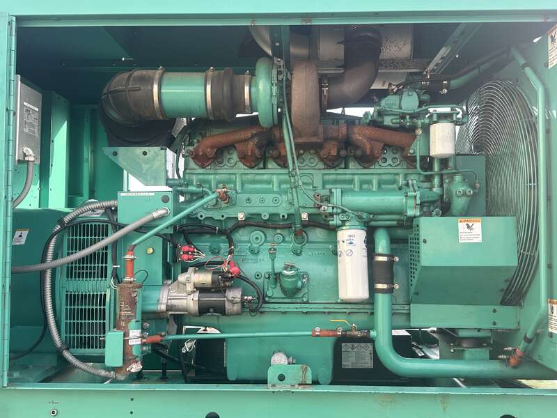 Used Cummins DFCE NTA855-G5 Diesel Generator, 508 Hrs                            