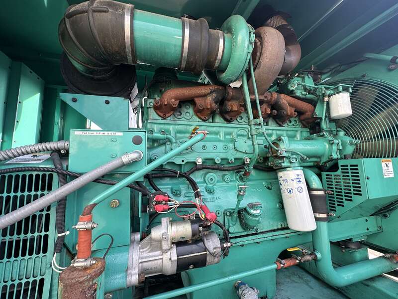 Used Cummins DFCE NTA855-G5 Diesel Generator, 508 Hrs                            