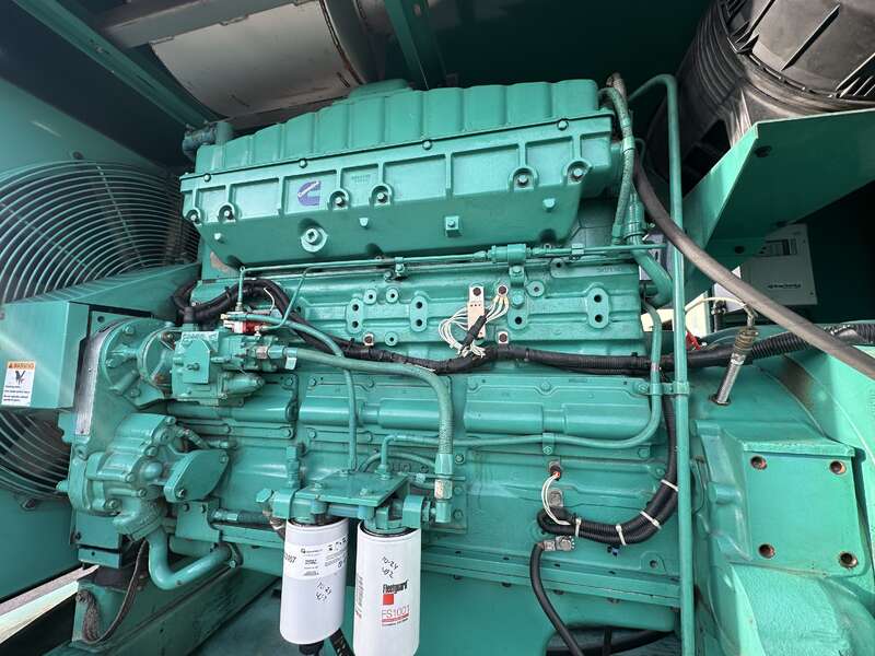 Used Cummins DFCE NTA855-G5 Diesel Generator, 508 Hrs                            