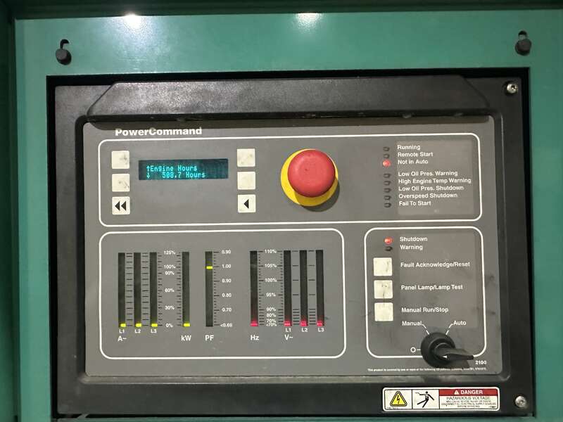 Used Cummins DFCE NTA855-G5 Diesel Generator, 508 Hrs                            