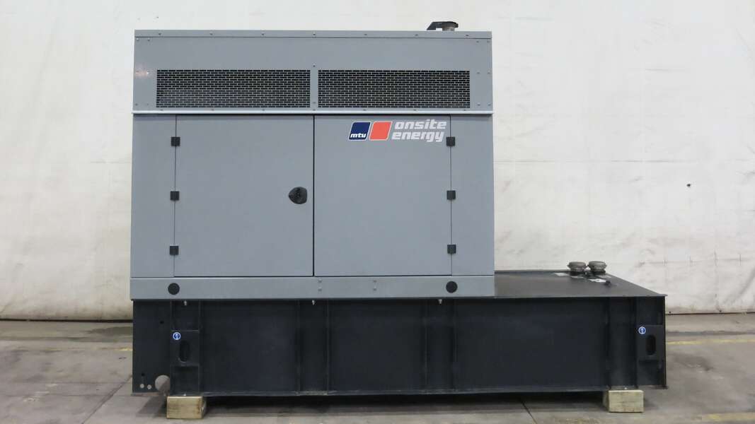 Used MTU DS100 John Deere 4045HF285 Diesel Generator, 97 Hrs, EPA Tier 3                            