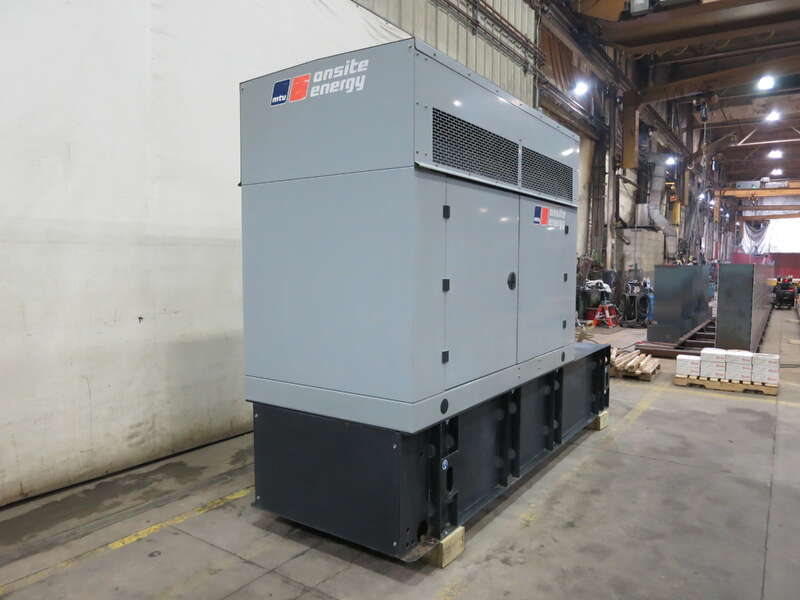 Used MTU DS100 John Deere 4045HF285 Diesel Generator, 97 Hrs, EPA Tier 3                            