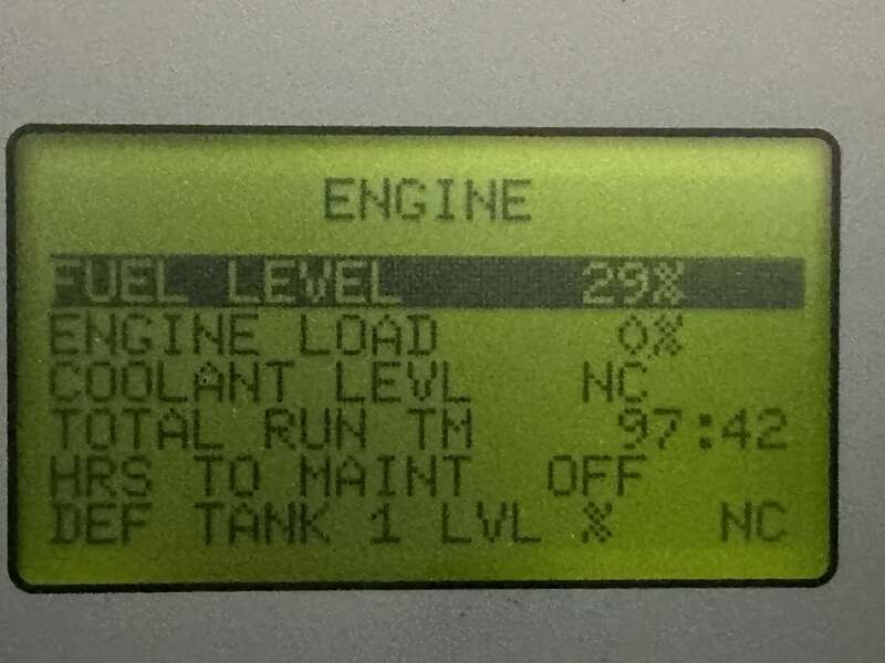 Used MTU DS100 John Deere 4045HF285 Diesel Generator, 97 Hrs, EPA Tier 3                            