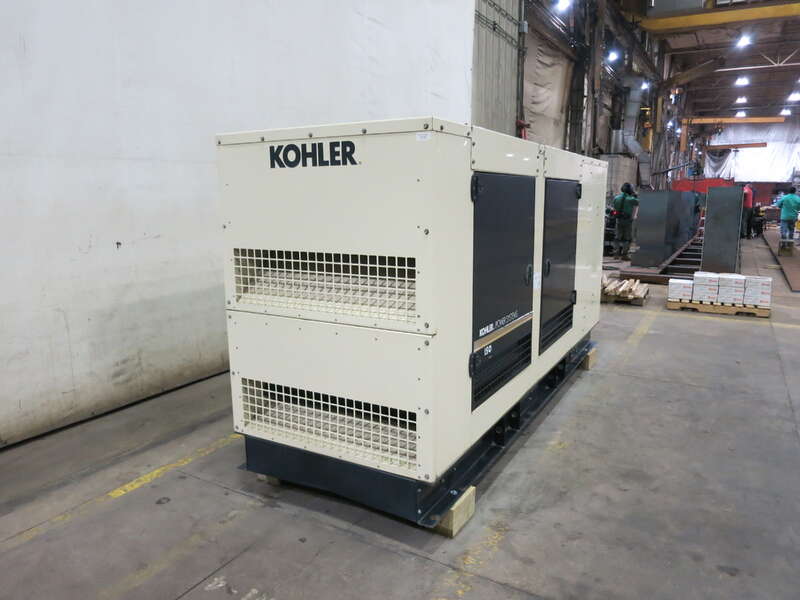 Used Kohler 150REZG Natural Gas / Propane Generator, 491 Hrs                            