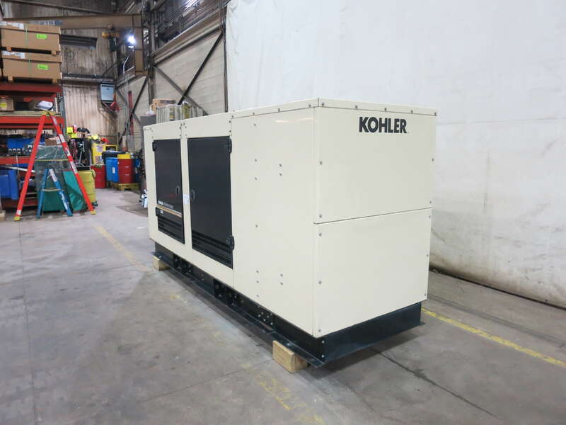 Used Kohler 150REZG Natural Gas / Propane Generator, 491 Hrs                            