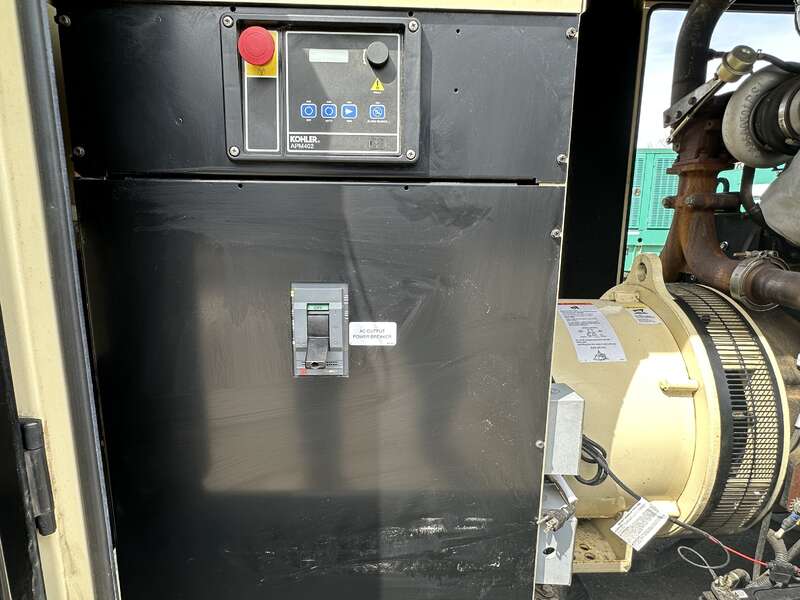 Used Kohler 150REZG Natural Gas / Propane Generator, 491 Hrs                            