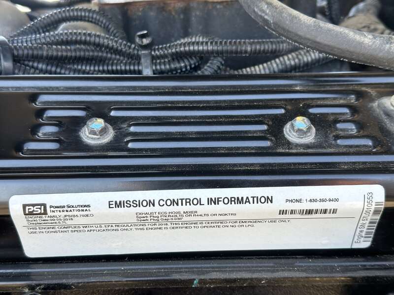 New / Surplus Kohler 60REZGB Natural Gas / LP Generator, 0 Hrs - 1 or 3 Phase                            