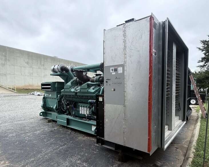 Used Cummins DQKH GSK60-G9 Diesel Generator, 748 Hrs                            