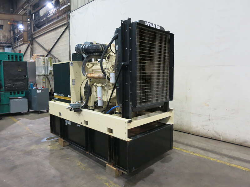 Used  Kohler 250R0ZD71 Diesel Generator, 237 Hrs                            