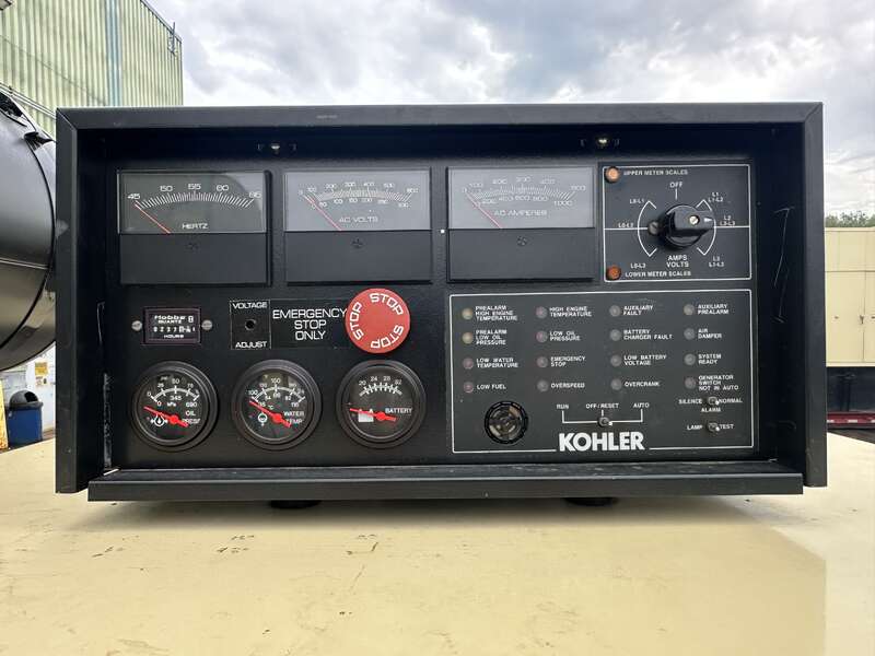Used  Kohler 250R0ZD71 Diesel Generator, 237 Hrs                            